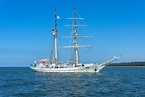 Segelschulschiff Greif im Greifswalder Bodden Foto & Bild | deutschland ...