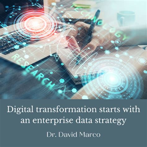 Digital Transformation Starts With An Enterprise Data Strategy