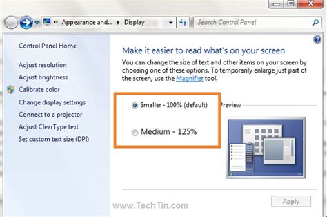 How To Increase Screen Size In Windows 7 Techtin