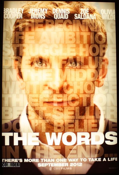 The Words 2012 Posters — The Movie Database Tmdb