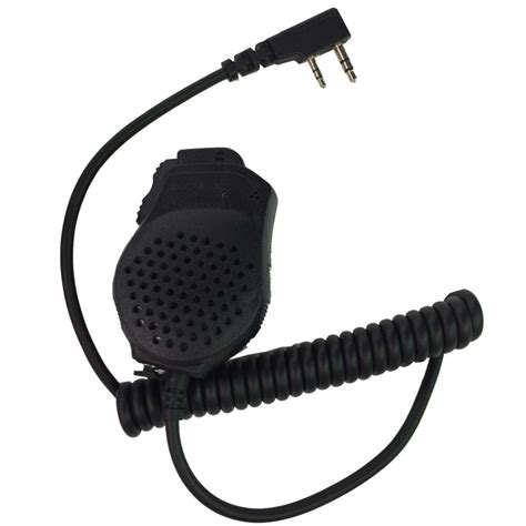 Original Portable Baofeng Speaker Mic Microphone Dual Ptt For Cb Two