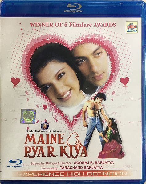 Maine Pyar Kiya Film ~ Bollywood Blu Ray ~ Hindi Mit Englischem