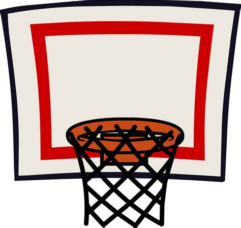 Hoop Basketball Ring Net Clipart 2 Clipartix