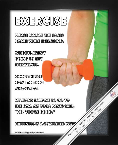 Exercise Womens Hand Weights 8x10 Poster Print