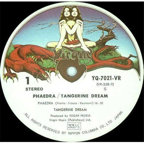 Tangerine Dream Phaedra Japanese Vinyl Lp Album Lp Record 250274