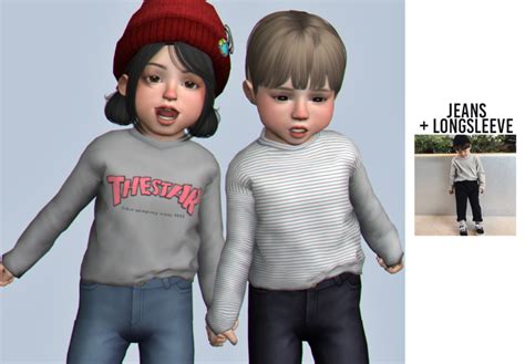𝙚𝙪𝙥𝙝𝙤𝙧𝙞𝙖 ༝ ༝ Sims 4 Kleinkind The Sims Kleinkind Kleidung