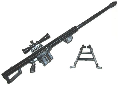 50 Caliber Sniper Rifle W Bipod 118 Scale Weapons For