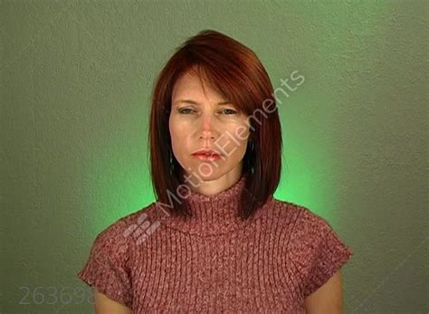 Beautiful Redhead With A Serious Facial Expression Stock Video Footage
