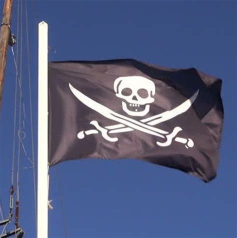 Pirate Flag Custom Pirate Flag Free Shipping Etsy