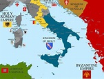 Kingdom of Sicily, around 12th century | Mappe Italia | Italia, Sicilia ...