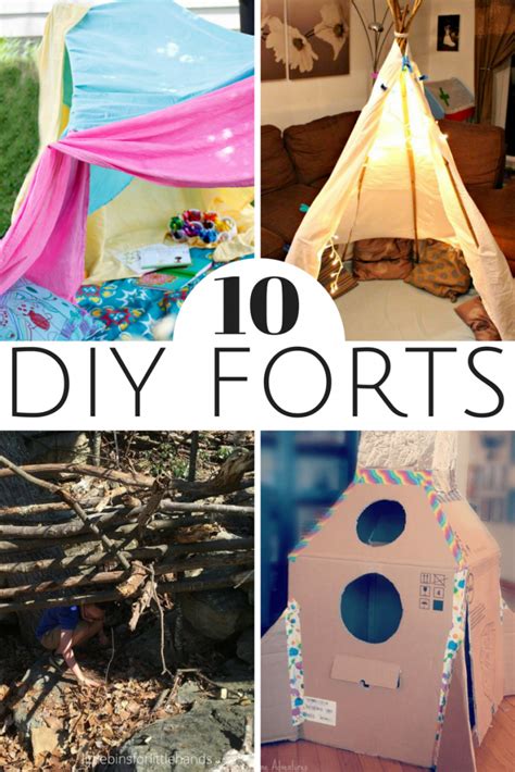 10 Fun Diy Forts For Kids Diy Fort Kids Forts Diy Kid Crafts For Boys