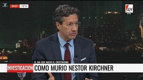 Néstor carlos kirchner (nacido el 25 de febrero de 1950, fallecido el 27 de octubre de 2010) fue presidente de la nación argentina desde el 25 de mayo de 2003 hasta el 10 de diciembre de 2007. Ceferino Reato "cómo murió Néstor Kirchner", en "De 18 a 21", de E.Feinmann - 31/07/17 - YouTube