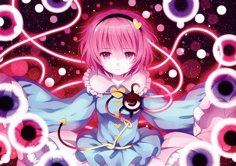 Download Satori Komeiji Anime Touhou 4k Ultra Hd Wallpaper