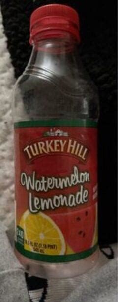 Turkey Hill Watermelon Turkey Hill Watermelon Lemonade 0 Nutrition