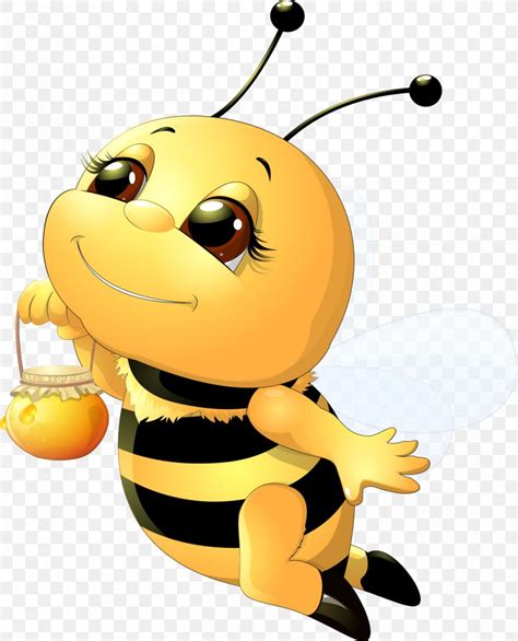 Honey Bee Cartoon Clip Art PNG X Px Bee Art Bumblebee Cartoon Drawing Download Free