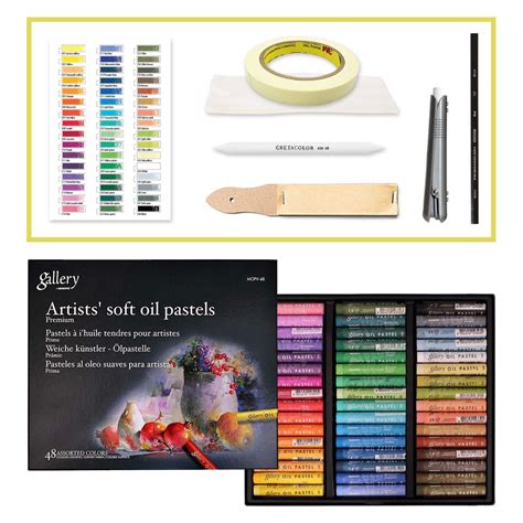 Buy Mungyo Gallery Soft Oil Pastels Set Of 48 With Drawing Materials