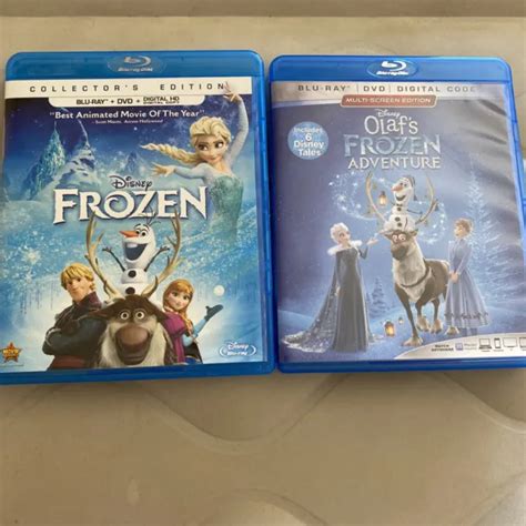 Frozen And Olafs Frozen Adventure Blu Raydvds 799 Picclick