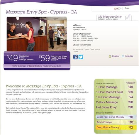 Check Out Our Great Introductory Prices Massage Envy Spa Cypress