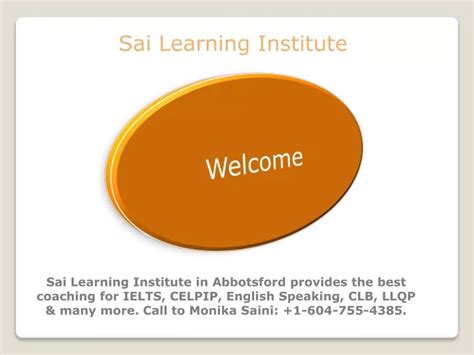 Ppt Importance Of Taking English Classes Abbotsford Powerpoint