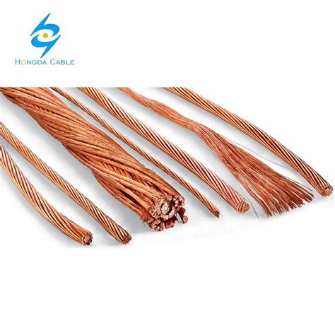 Electric Naked Conductor Copper AWG Size Copper Wire China Naked Conductor Copper AWG