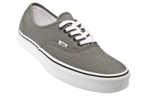 Vans Authentic Grey White Mens Womens Unisex Sneakers Trainers Shoes