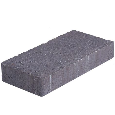 Pavestone Holland 775 In X 4 In X 175 In Charcoal Concrete Paver