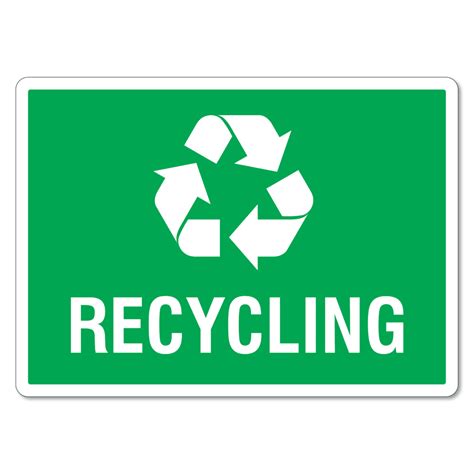 Printable Recycling Signs Free Printable Signs