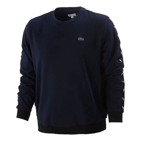 Buy Lacoste Sweatshirt Men Dark Blue Black Online Tennis Point Uk