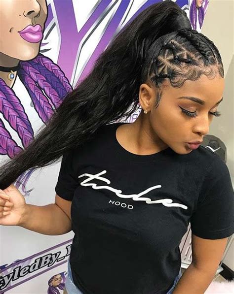 39 Trendy Weave Ponytails Hairstyles For Black Women To Copy Hair