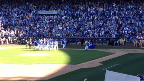 Final Kansas City KC Royals Home Game Vs Detroit Tigers Final Out