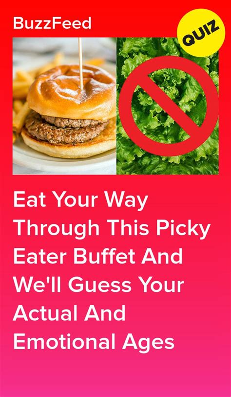 Eat Your Way Through This Picky Eater Buffet And We Ll Guess Your