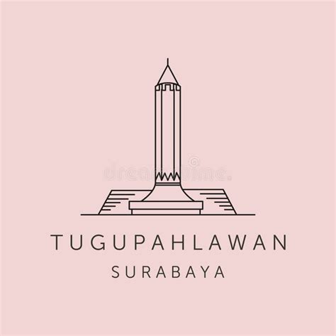 Tugu Pahlawan Logo Icon Surabaya Png Vector Surabaya Images Stock My
