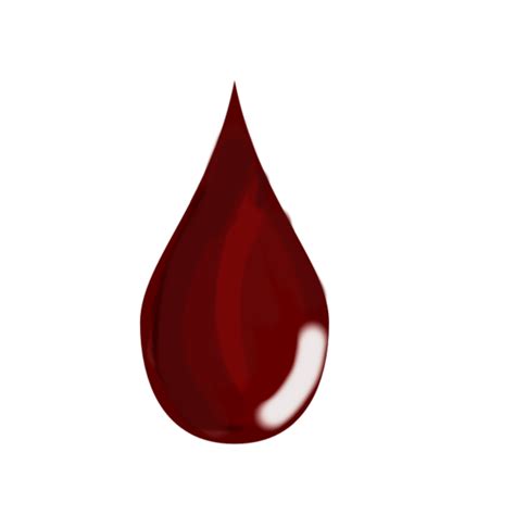 Blood Droplets Png Drop Of Blood Drawing Clipart Full