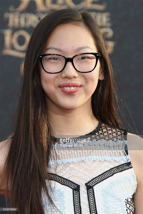 Madison Hu Attends The Premiere Of Disneys Alice Through The