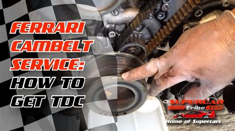 Ferrari 456m Service With Cambelts 10 How To Get Tdc Youtube