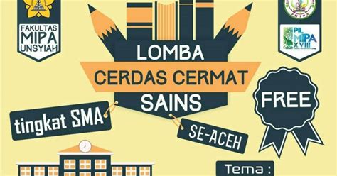 Cerdas Cermat Mipa Smama Sederajat Info Lomba 2023 Terupdate Terpercaya