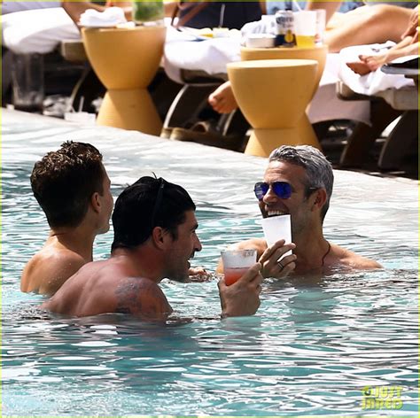 andy cohen goes shirtless for easter vacation in miami photo 3615775 andy cohen shirtless