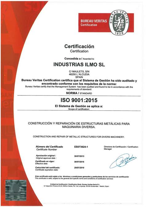 All the requirements of iso 9001:2015 are generic and are intended to be applicable to any organization, regardless of its type or size, or the products and services it provides. Sistema de Calidad | ISO 9001:2015 - EN 15085-2 ...