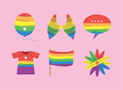 icons set pride lgbtq 10419301 Vector Art at Vecteezy