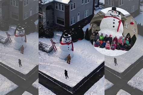 Have You Seen Frosty Minnesotas Extraordinary Giant Snowman