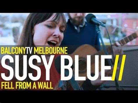 susy blue fell from a wall balconytv video dailymotion
