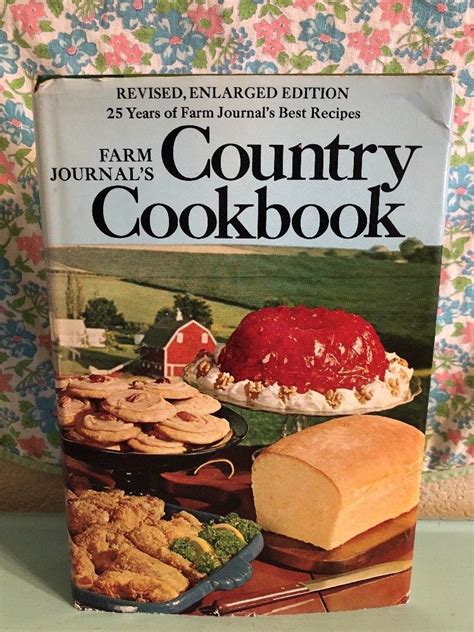Vtg Farm Journals Country Cookbook 1959 1972 Revised Edition 1970s