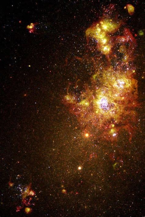 Fireworks Of Star Formation Light Up Galaxyngc Newly Released