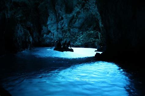 Blue Cave Nature Blue
