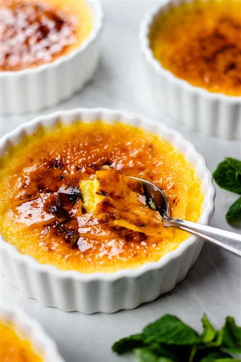 Photos of classic infused creme brulee. Classic Creme Brulee Recipe | Veronika's Kitchen