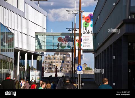 Maastricht Shopping Centre Mosae Forum Stock Photo Alamy