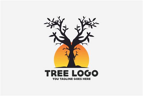 Tree Logo Branding And Logo Templates ~ Creative Market