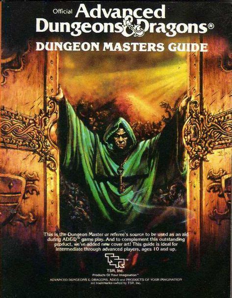 Adandd Dungeon Masters Guide 1st Edition 2nd Cover Adandd Books