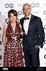Mark Strong and wife Liza Marshall attending the GQ Men of the Year ...