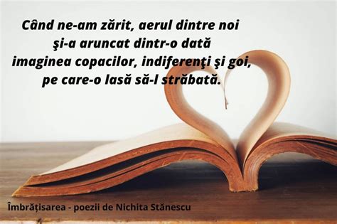 Nichita Stănescu Poezii Versuri Emoționante Scrise De Nichita